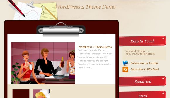 Free Papers Vector Magazine Wordpress Theme