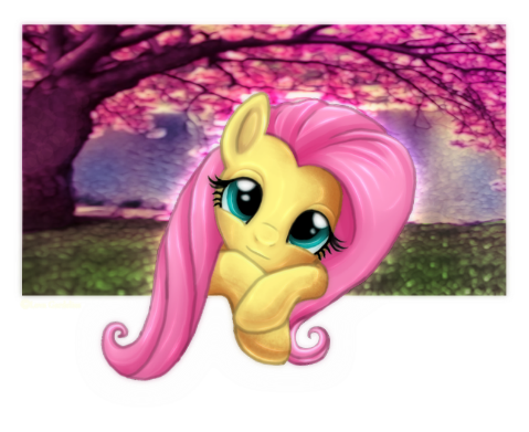 Well, even though it was Pinkie Pie’s episode today, it’s been a while since I drew little Fluttershy, and I’m not in the mood to draw Pinkie.