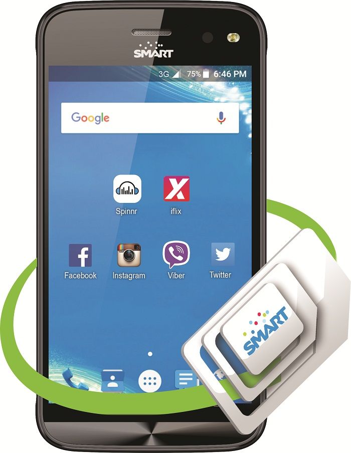 Smart P888 Prepaid Android Smartphone Kit