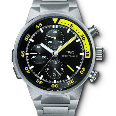 IWC Aquatimer Split Minute Chrono Titanium Mens Watch IW372301