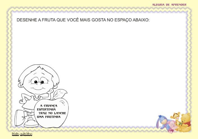 Caderno de Atividade Maternal Alegria de Aprender para imprimir grátis