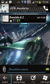  BBM  Mod NFS Under Ground 2 Versi 2 For Smartphone Android