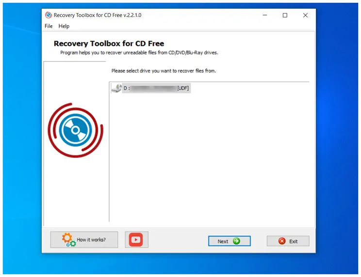 CD Recovery Toolbox : Επιδιορθώστε  κατεστραμμένα αρχεία σε CD, DVD, HD DVD, Blu-Ray