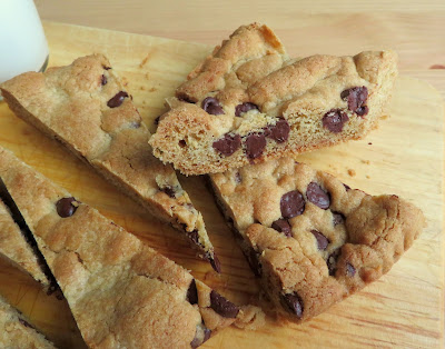 Small Batch Chocolate Chip Bars