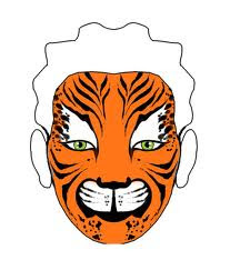paint a face Tiger