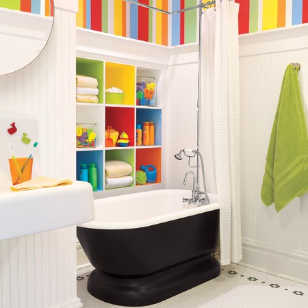 Traditional Kids Bathroom Pictures Many people who are redecorating the kids' bathroom