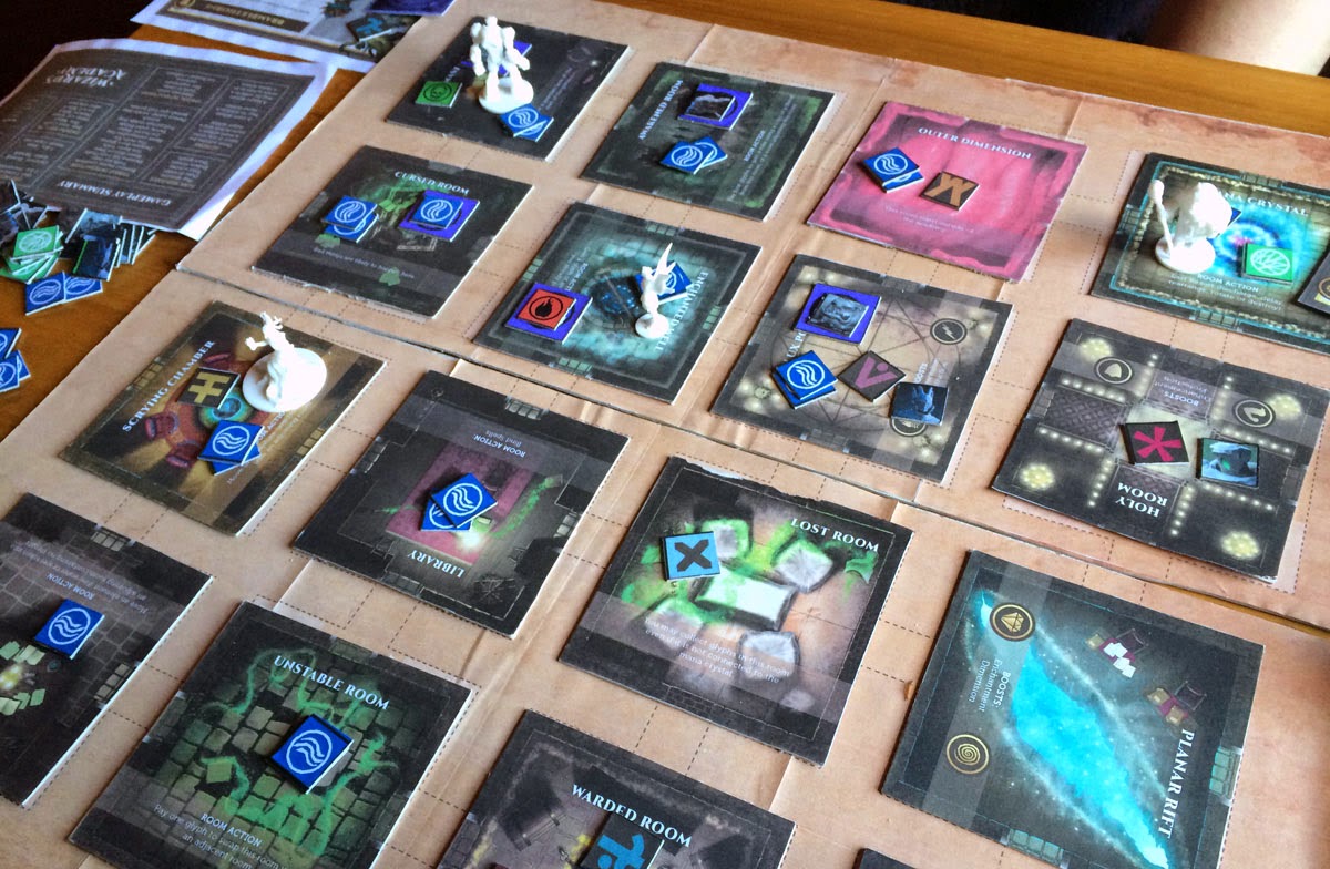 Wizard's Academy prototype board