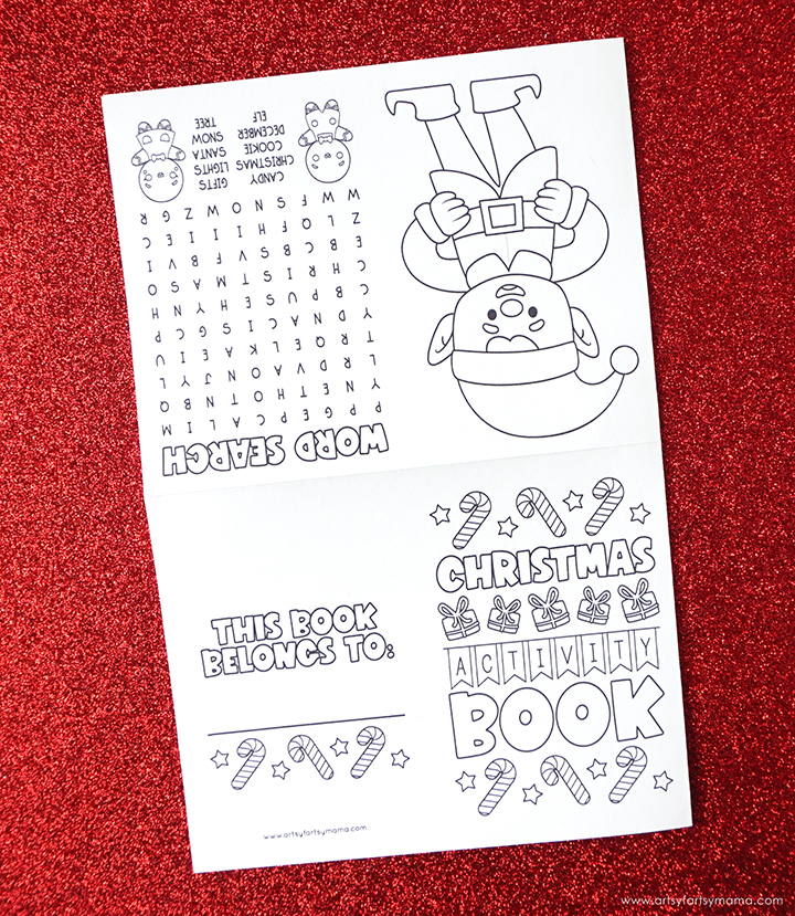 Free Printable Mini Christmas Activity Book