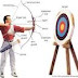 A bow and arrow