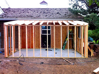 Lean To Shed Build the Back Wall