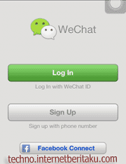 We Chat Sign Up