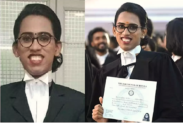 First Trans Woman Lawyer Of Kerala.