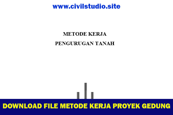 Download file metode kerja Urugan Tanah format ms.word