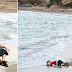 Heart wrenching! Body of drowned Syrian child is washed up on Turkish beach