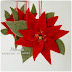 Poinsettia Christmas Ornament (X08)