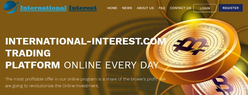 Мошеннический сайт international-interest.com – Отзывы, развод, платит или лохотрон? Мошенники