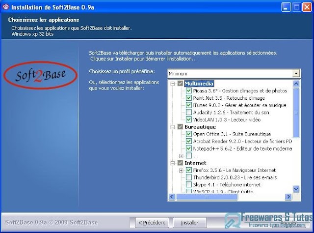 Soft2Base : installez plusieurs logiciels en une seule opération