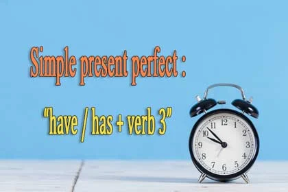 simple present perfect tense