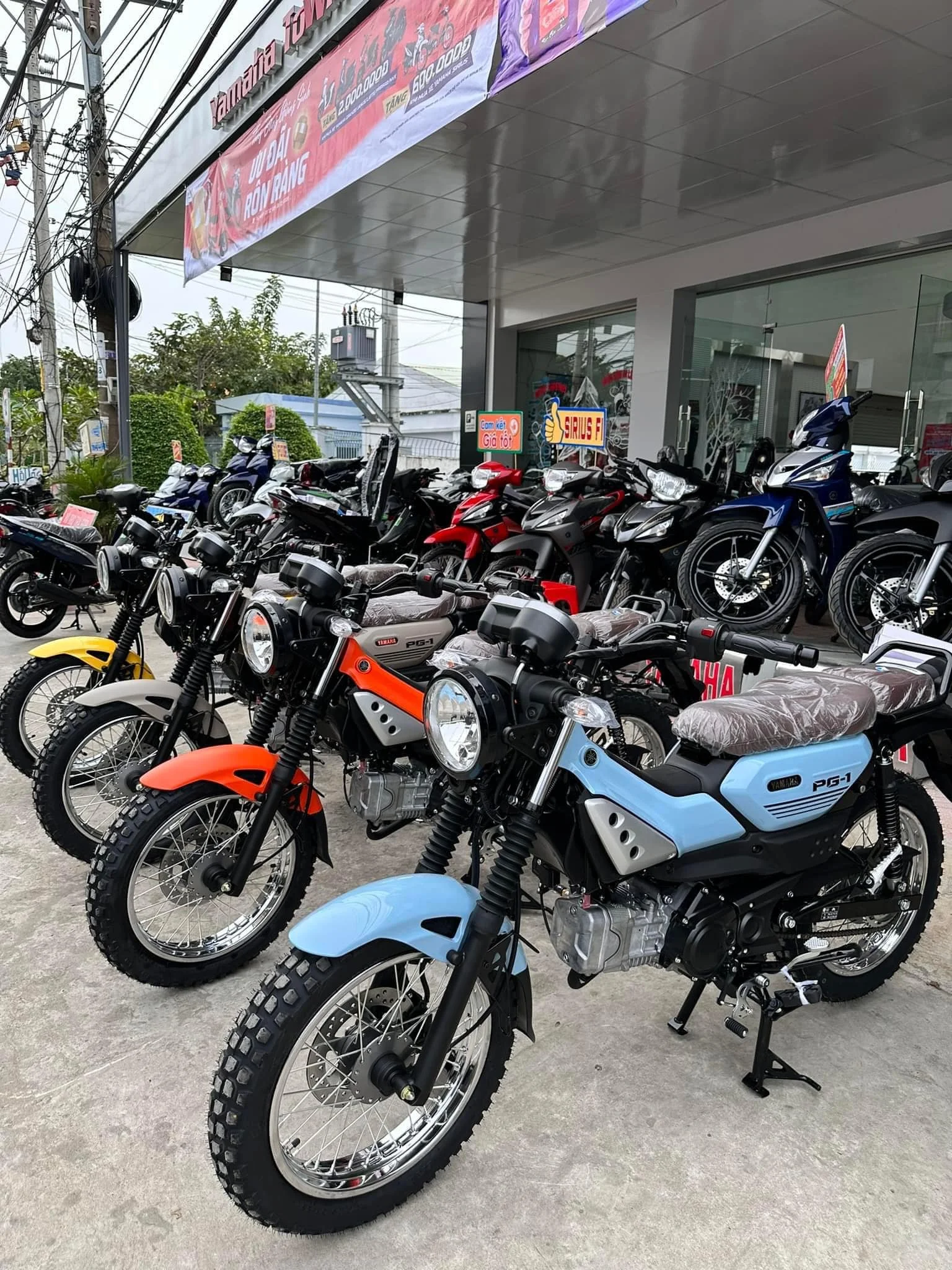 Trầm Trồ Với Dàn Xe Yamaha Pg-1 độ Siêu Chất