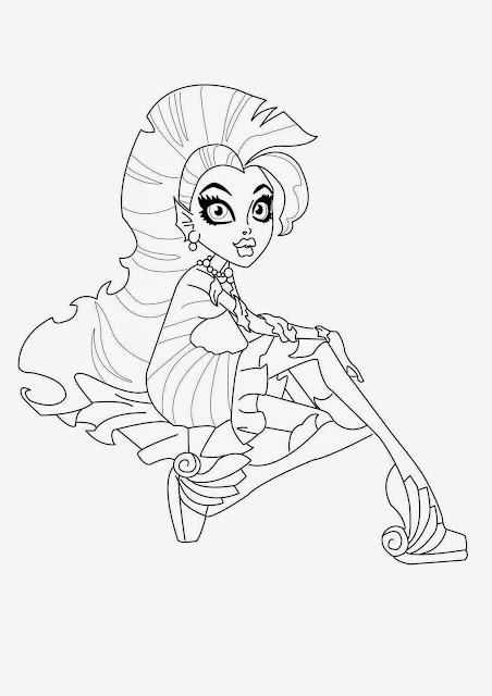 Monster High coloring pages coloring.filminspector.com