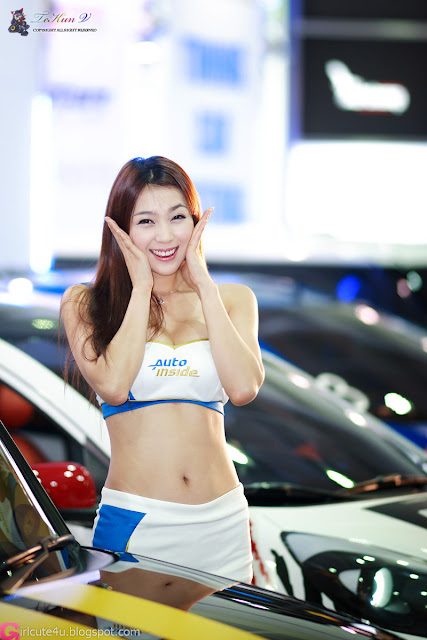 4 Ju Da Ha - Seoul Auto Salon 2012-Very cute asian girl - girlcute4u.blogspot.com