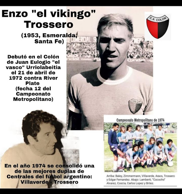 Debut de Enzo Trossero en el Colón de Juan Eulogio Urriolabeitia en el año 1972