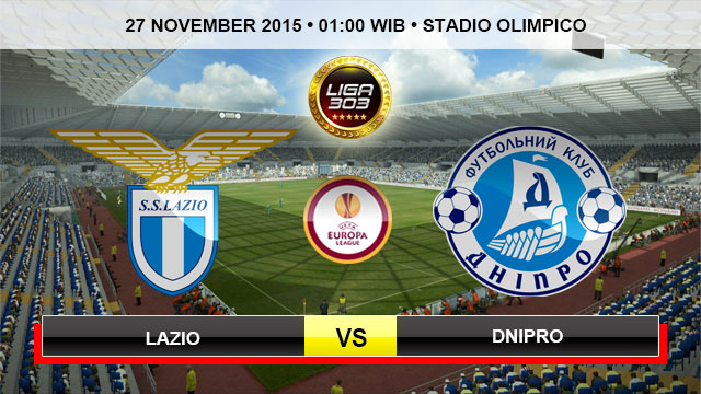 Prediksi Lazio vs Dnipro 27 November 2015 (Liga Eropa)