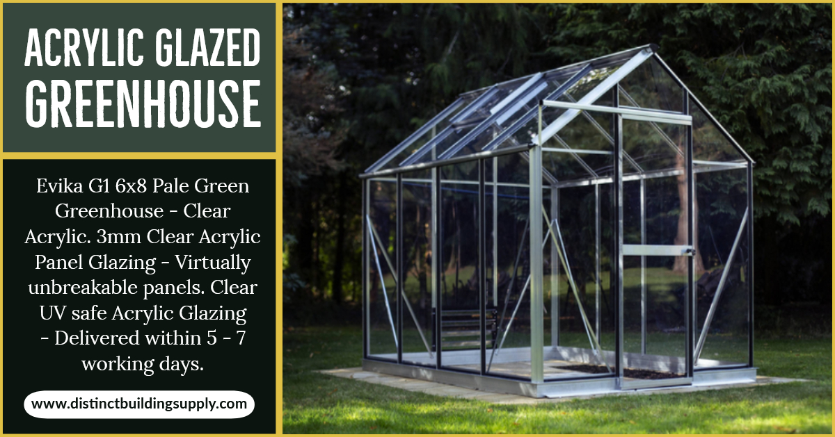 Acrylic Glazed Greenhouse