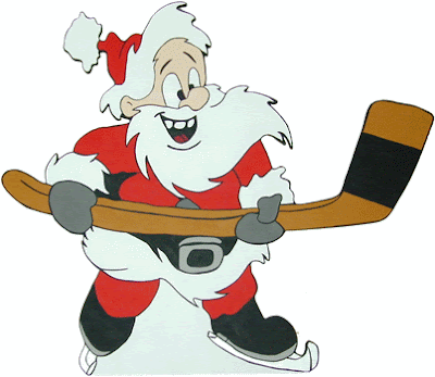 Image result for Santa hockey