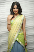 Adah sharma glam pics in saree-thumbnail-7
