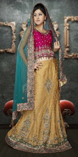 Party-Wear-Bridal-Lehenga-Style