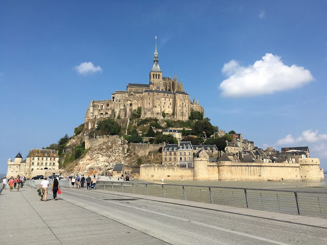 Mont Saint-Michel - França - Normandia, Bretanha, castelo, monte, abadia