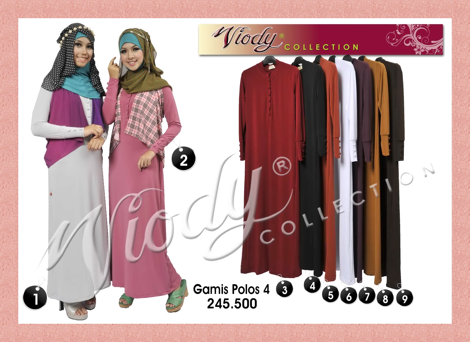 VioDyCoLLeCTioN Gamis Gamis Polos VioDy CoLLeCTioN