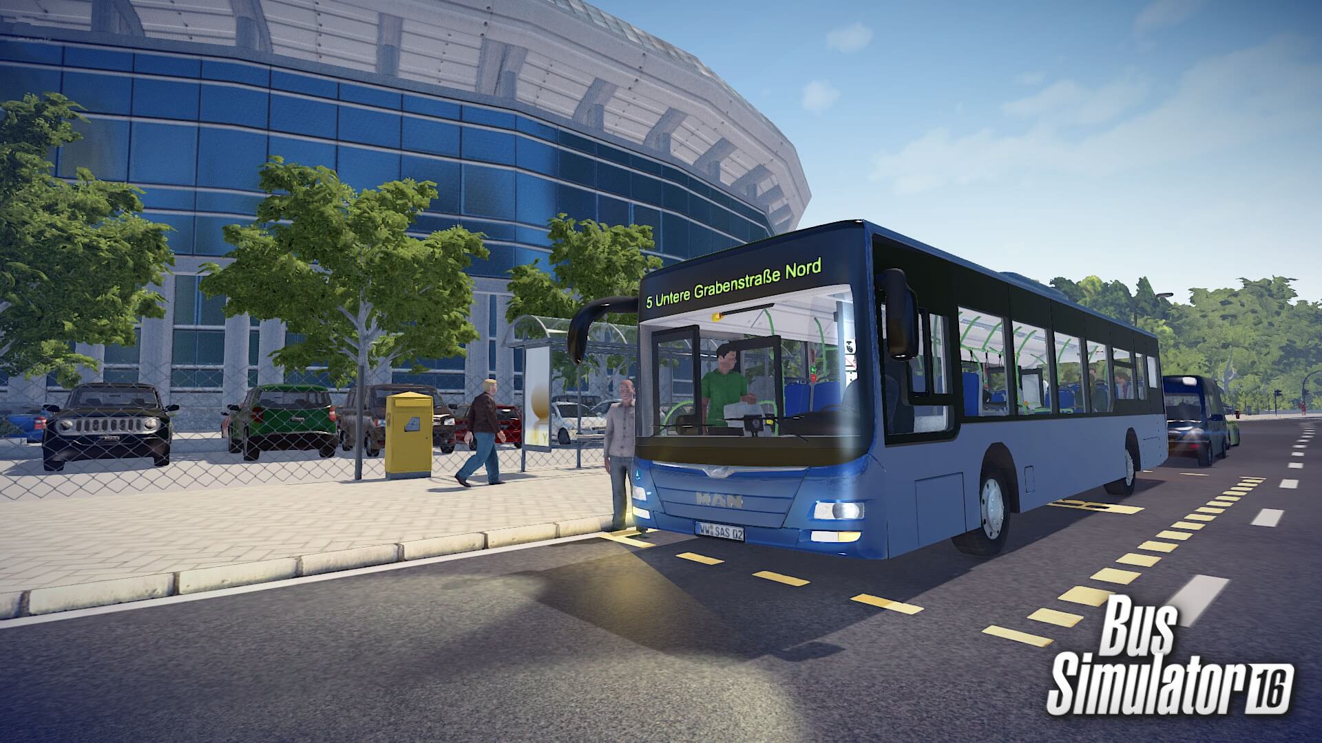 BUS SIMULATOR 2016 FULL GAME HIGHLY COMPRESSED FOR PC IN 500 MB PARTS - TRAX GAMING CENTER