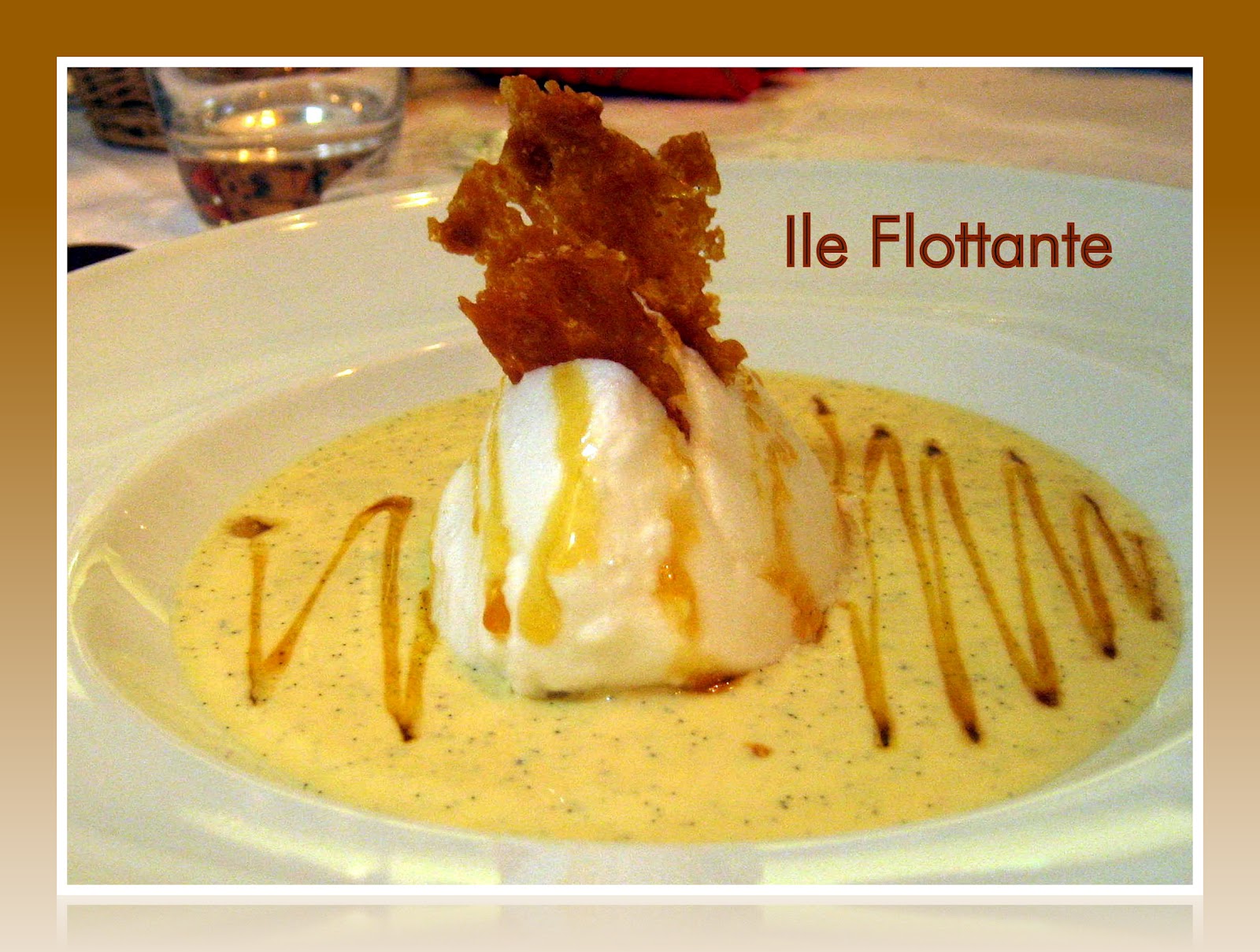 from scratch custard recipe Ile Flottante PEBBLE SOUP: