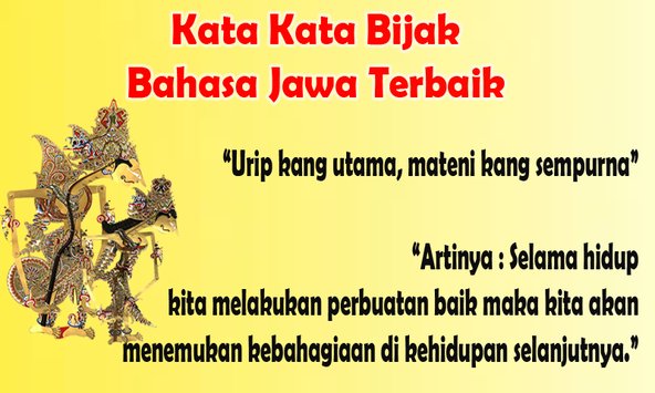  Kata  Bijak Islami Jawa  11 Kata  Mutiara  Bahasa  Jawa  