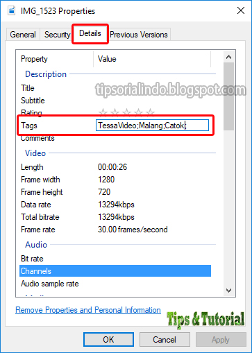Cara Tag File di Windows Untuk Mempermudah Pencarian | infokom