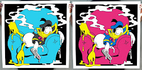 “Duck Two” Deconstructed Donald Duck Print by Matt Gondek x Disney