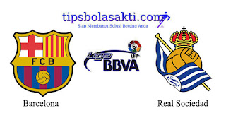 Tips Prediksi Bola Spain La Liga Barcelona VS Real Sociedad 16 April 2017