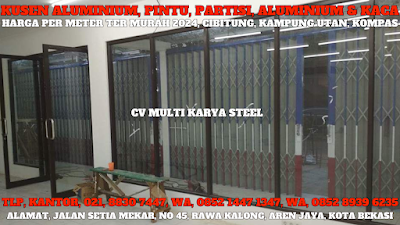 GAMBAR, DAFTAR, HARGA, KUSEN ALUMINIUM, KACA, PER METER, MURAH, TERBARU, CIBITUNG, 2024