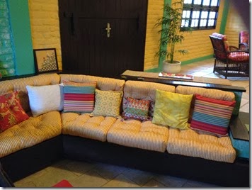 redone cushions