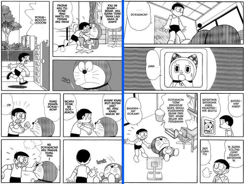 Final Story Of Cartoon Film "Doraemon" - Japanese Manga 