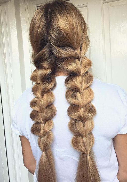 trendy hairstyle idea