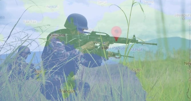Kontak  Baku Tembak di Distrik Sugapa Kab. Intan Jaya, TNI Berhasil Lumpuhkan 1 KSB