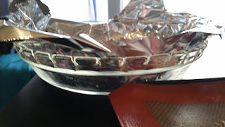 Foil in pan