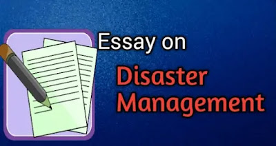 Essay on Disaster Management in 150 words