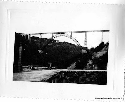 Photo ancienne d'Auvergne : lieux divers.