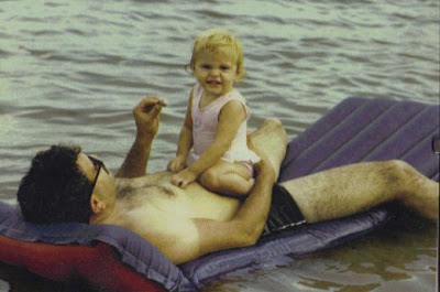 Lenny and Elise Campello floating in the Med