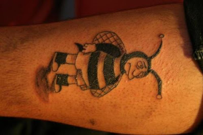 Best Bee Tattoos Design-Animal Tattoos