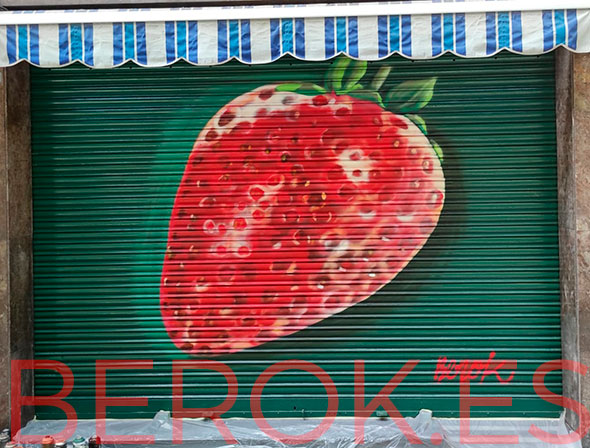 Graffiti fresa fruteria